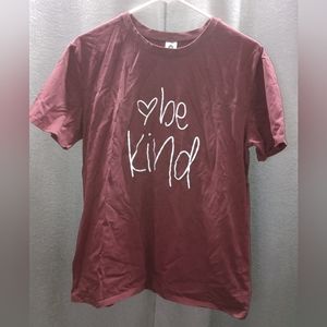 New Maroon Be Kind Shirt
